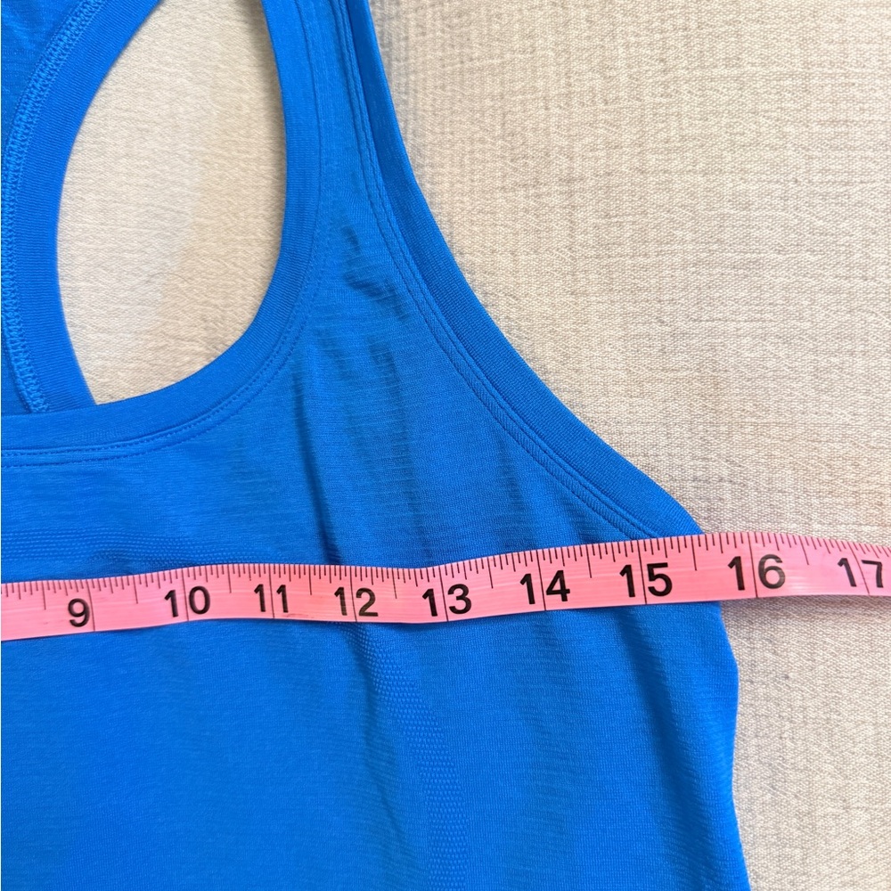 EUC size 8 Blue Swiftly 2.0 Tank Top - Picture 6 of 6
